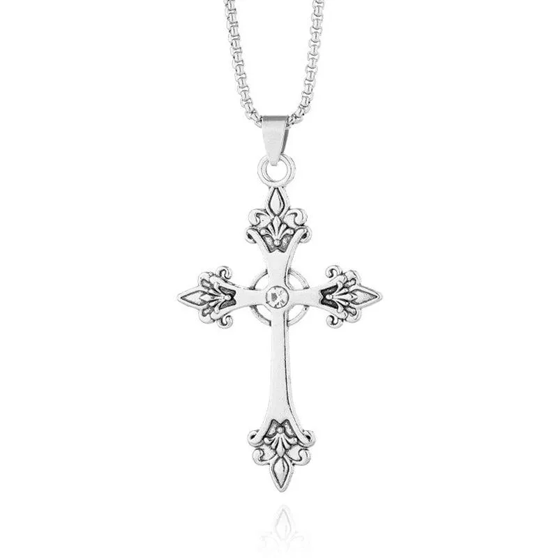 Vintage Casual Diamond Cross Necklace 81851580TO sold by Manly
