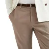 Men's All-match Solid Color Comfortable Straight Suit Pants 70084698F sold by Manly