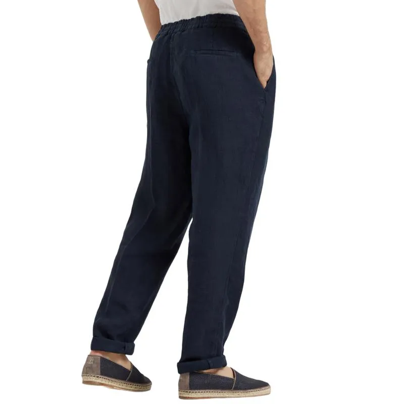 Men's Loose Drawstring Elastic Waist Linen Casual Pants 11796624F sold by Manly product image thumbnail 5