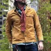 Men's Vintage Lapel Multi Pocket Cargo Jacket 06750315Y sold by Manly