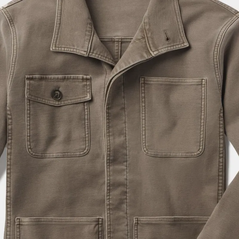 Men's Vintage Lapel Multi Pocket Jacket 22531562Y sold by Manly product image thumbnail 5