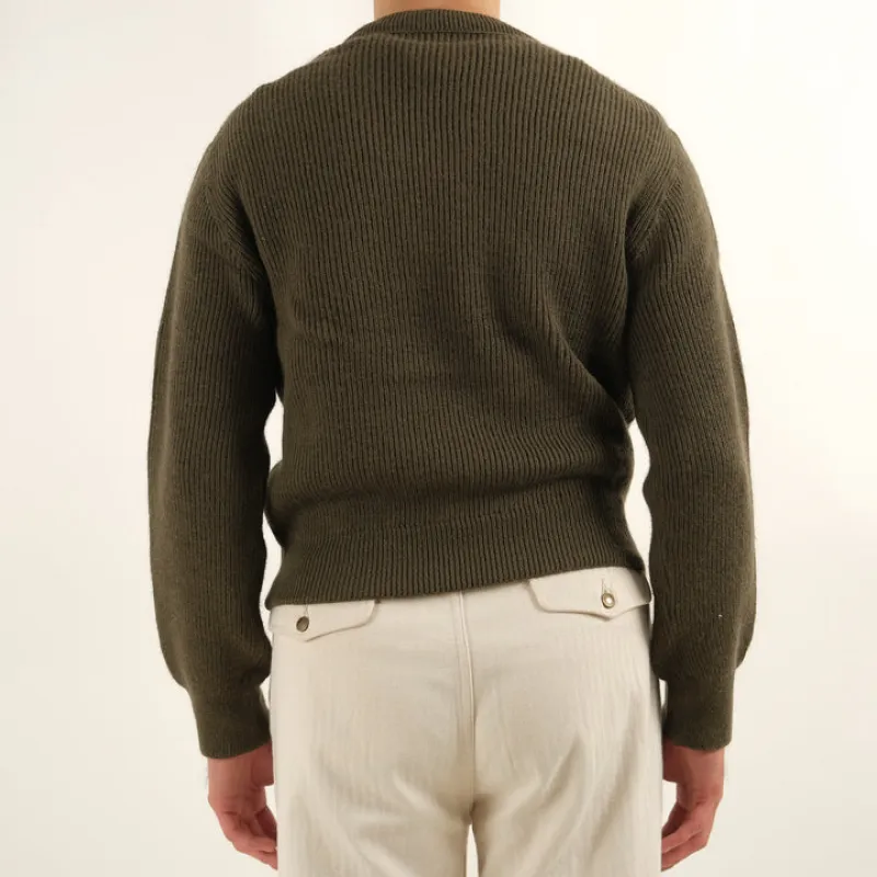 Men Fashion Solid Color V Neck Knit Sweater 48567171Y sold by Manly product image thumbnail 2