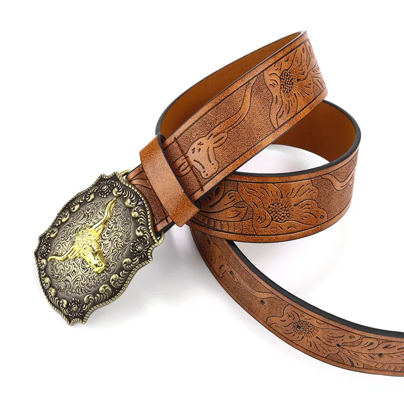 Men's Vintage Western Cowboy Belt 88399922TO sold by Manly product image thumbnail 3