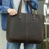Men's Vintage Crazy Horse Leather Casual Shoulder Bag 50972594X sold by Manly