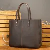 Men's Vintage Crazy Horse Leather Casual Shoulder Bag 50972594X sold by Manly