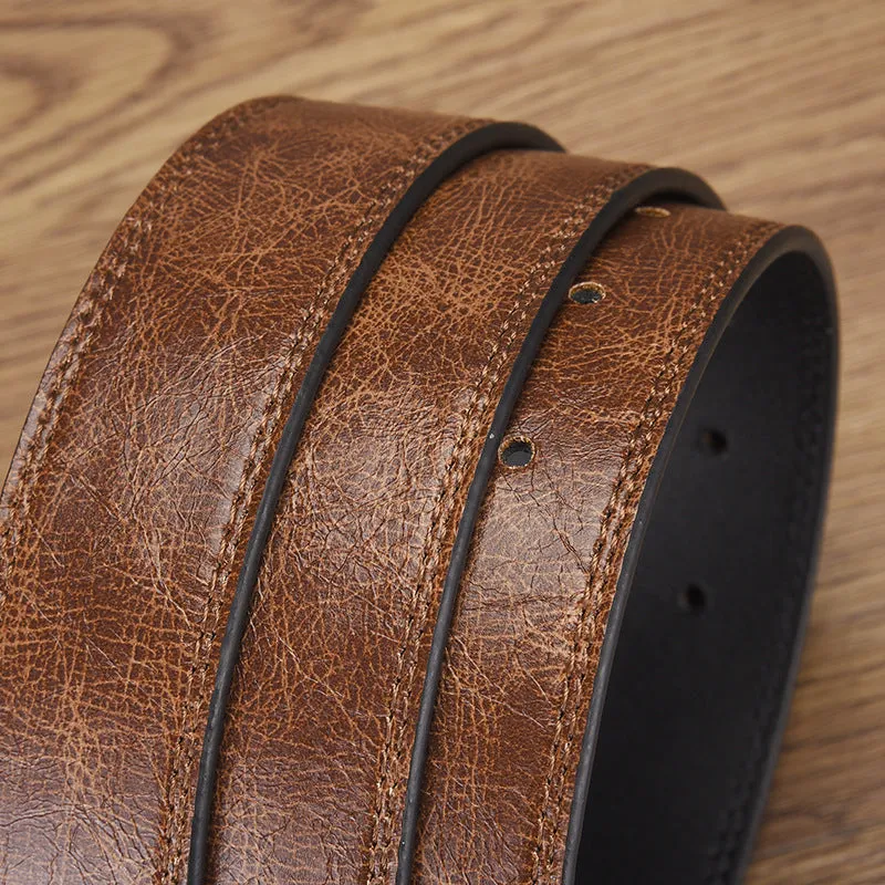 Men's Retro All-match PU Leather Pin Buckle Belt 58699698U sold by Manly product image thumbnail 4
