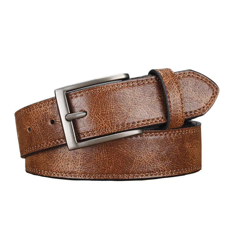 Men's Retro All-match PU Leather Pin Buckle Belt 58699698U sold by Manly