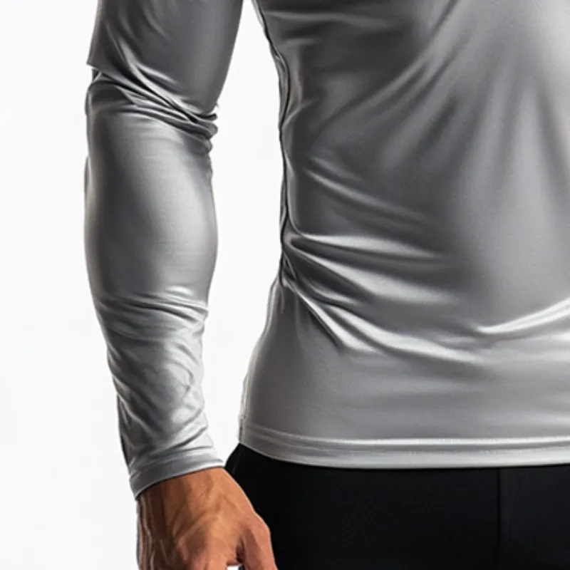 Men's Retro Casual Round Neck Slim Fit Long Sleeve T-Shirt 32187859TO sold by Manly product image thumbnail 3