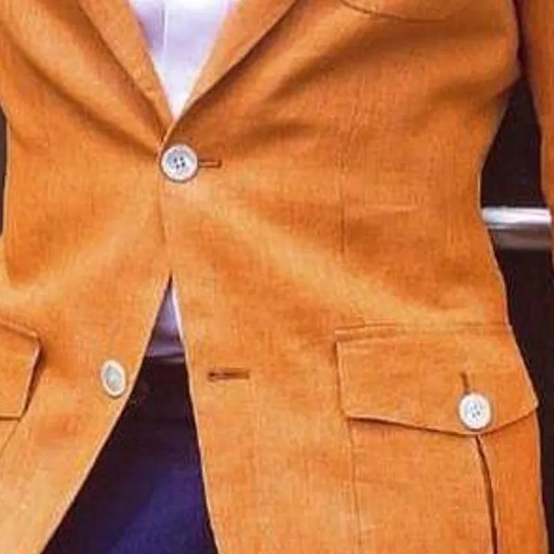 Men's Slim Fit Button Down Blazer 09037370X sold by Manly product image thumbnail 3