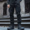 Men's Fashion Denim Long Sleeve Multi-pocket Cargo Jumpsuit 12395329Z sold by Manly