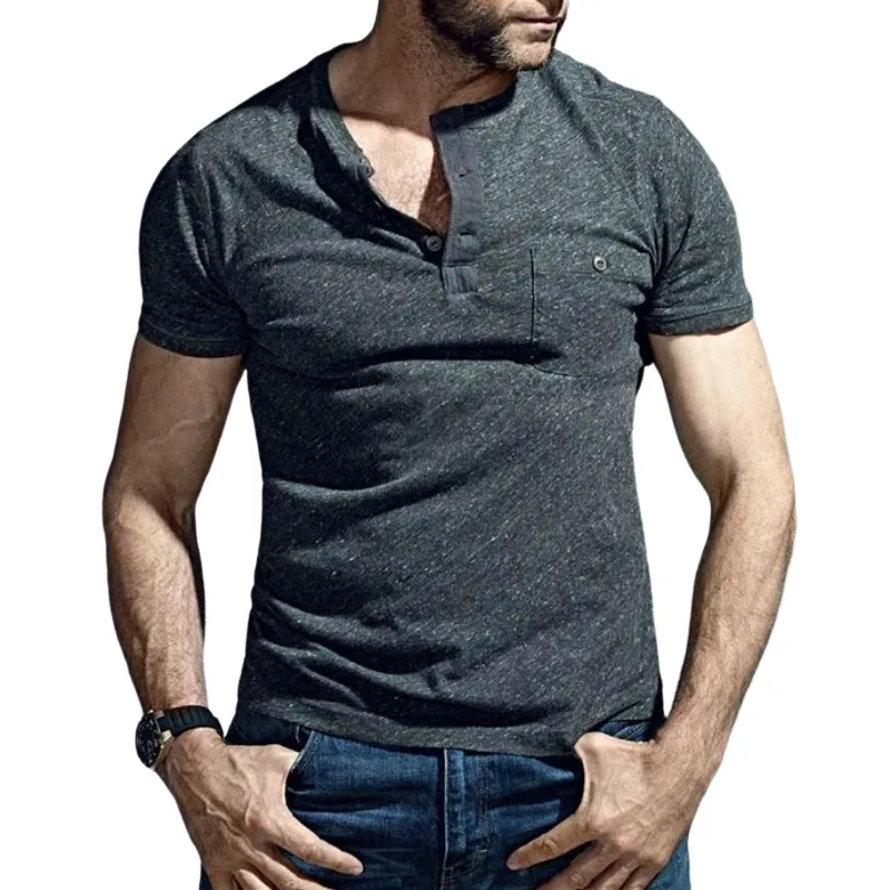 Men's Classic Casual V-Neck Slim Fit Bamboo Cotton Short Sleeve T-Shirt 73916232K sold by Manly