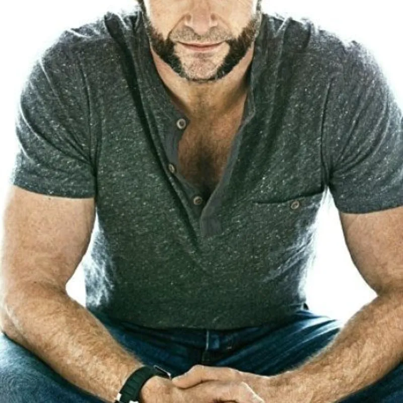 Men's Classic Casual V-Neck Slim Fit Bamboo Cotton Short Sleeve T-Shirt 73916232K sold by Manly product image thumbnail 3