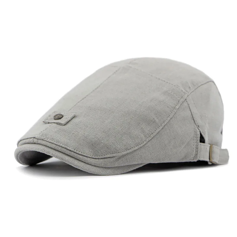 Men's Casual Outdoor Breathable Linen Beret 20746761M sold by Manly
