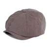 Men's Retro Casual Washed Cotton Newsboy Cap 31367605M sold by Manly