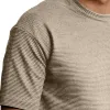 Men's Fashion Waffle Round Neck Short Sleeve T-Shirt 51608379Y sold by Manly