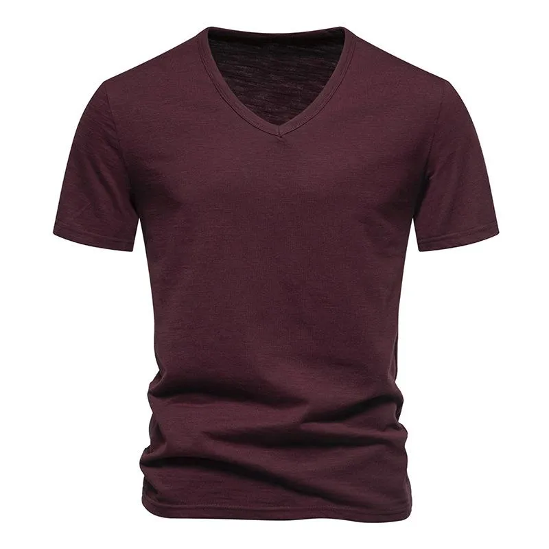 Men's Casual Bamboo Cotton V-Neck Short Sleeve T-Shirt 40233714X sold by Manly product image thumbnail 5