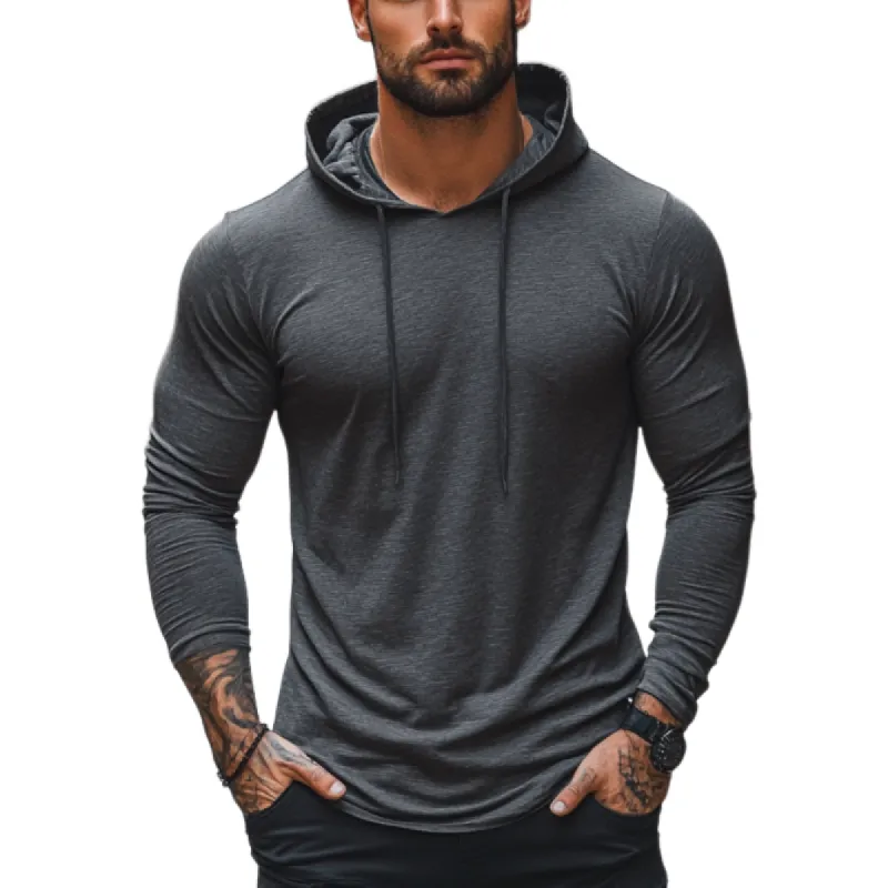 Men's Classic Casual Slim Fit  Bamboo Cotton Hoodie 77530987K sold by Manly