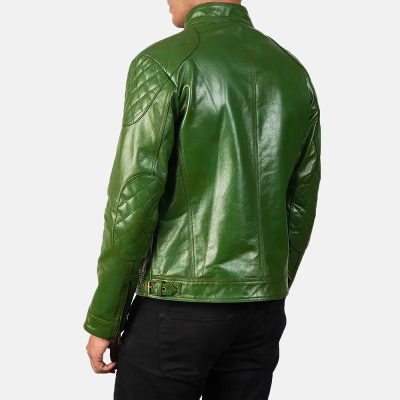 Men's Classic Fashion Slim Fit Leather Jacket 31873867K sold by Manly product image thumbnail 3