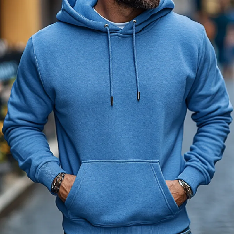 Men's Sports Trendy Long-sleeved Hoodie 24851896F sold by Manly product image thumbnail 3