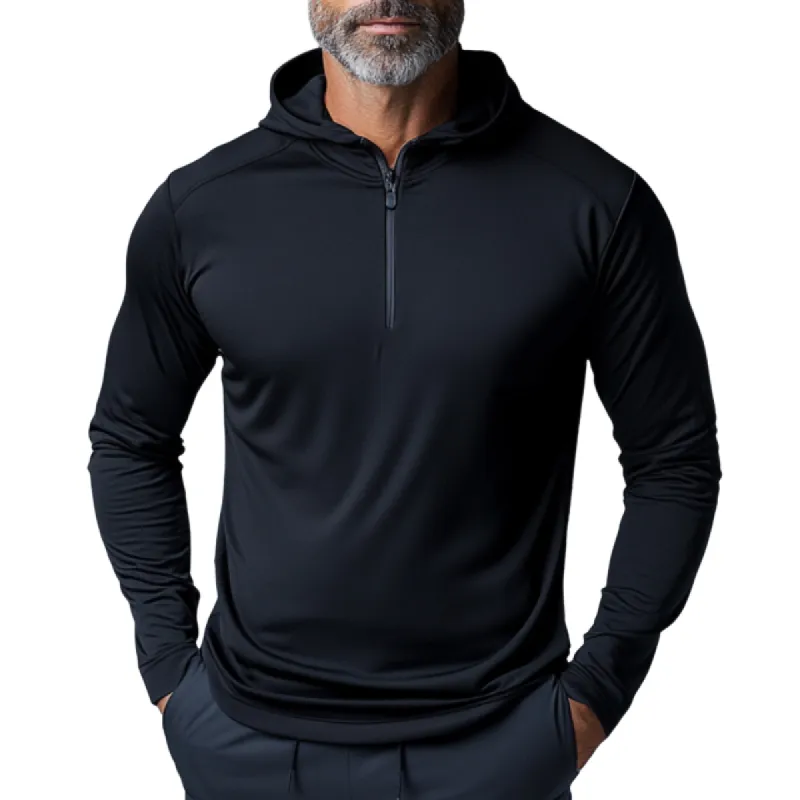 Men's Sports Quick Dry Slim Hoodie 96275189F sold by Manly
