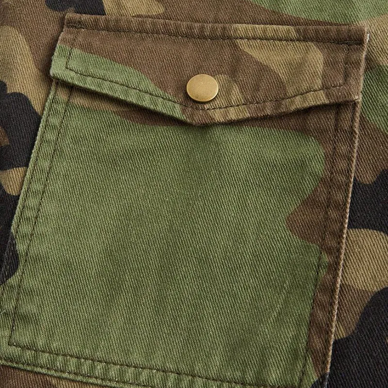 Men's Outdoor Camouflage Long Sleeve Lapel Shirt 75283771X sold by Manly product image thumbnail 4