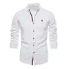 Men's Cotton and Linen Long-sleeved Shirt 64367572X sold by Manly
