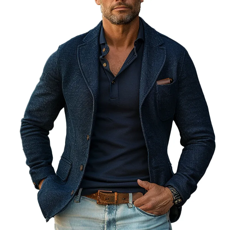 Men's Wedding Casual Knit Blazer 81323124X sold by Manly