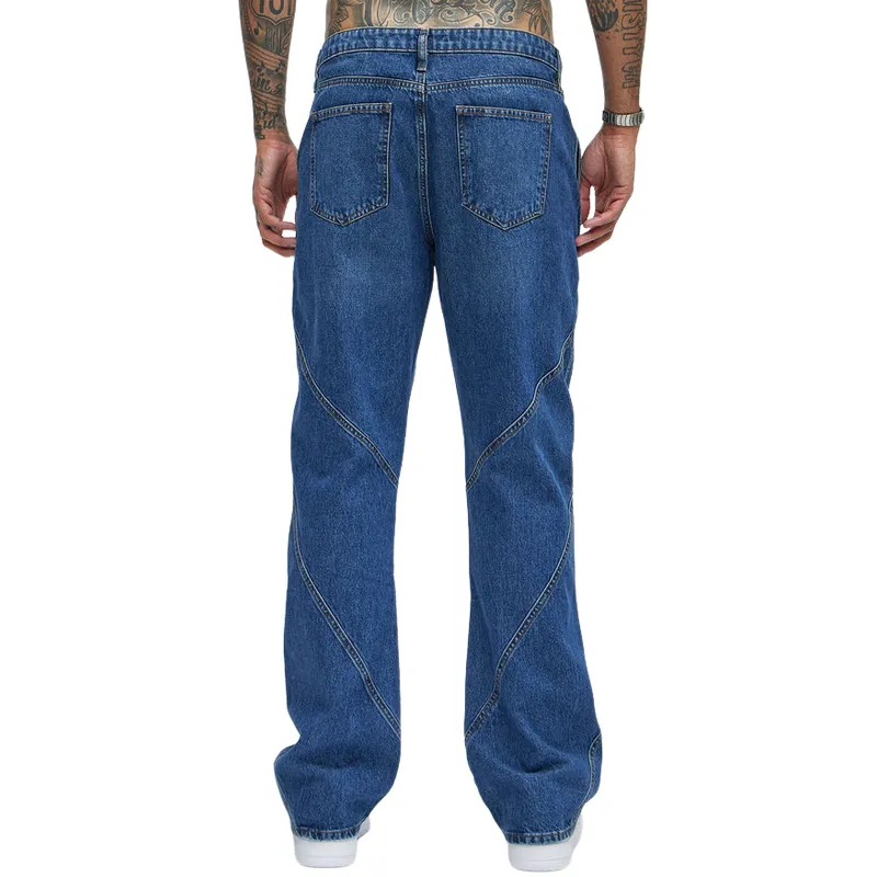 Men's Vintage Casual Loose Jeans 94056486F sold by Manly product image thumbnail 2
