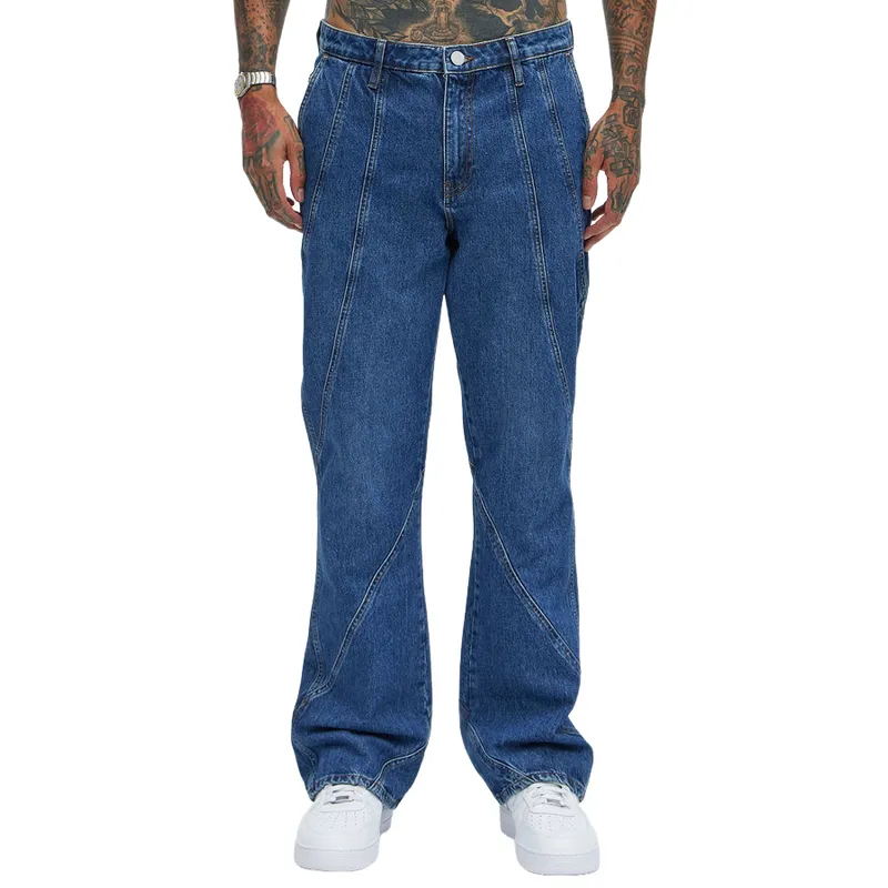 Men's Vintage Casual Loose Jeans 94056486F sold by Manly