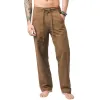 Men's Classic Casual Pocket Linen Pants 76695746K sold by Manly