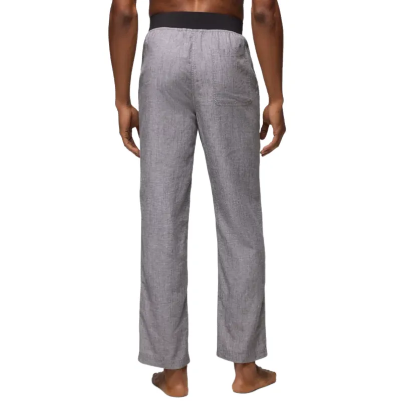 Men's Comfortable Cotton and Linen Drawstring Elastic Waist Casual Pants 38227547F sold by Manly product image thumbnail 2