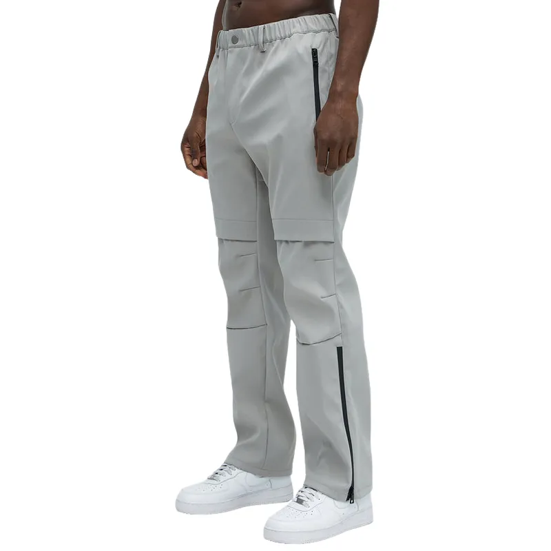 Men's Casual Elastic Waist Quick-drying Sports Pants 05033893F sold by Manly