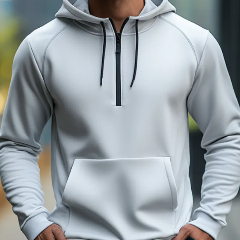 Men's Casual Versatile Sports Hoodie 90909215F sold by Manly product image thumbnail 3