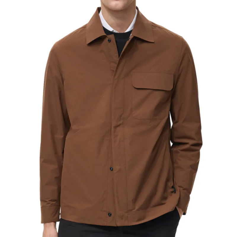 Men's Retro Lapel Button Thin Jacket 22393776F sold by Manly