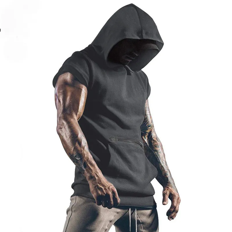 Men's Classic Casual Slim Fit Hooded Short Sleeve T-Shirt 99257498K sold by Manly product image thumbnail 2