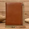 Men's Vintage Trifold Casual Genuine Leather Wallet 84024666X sold by Manly