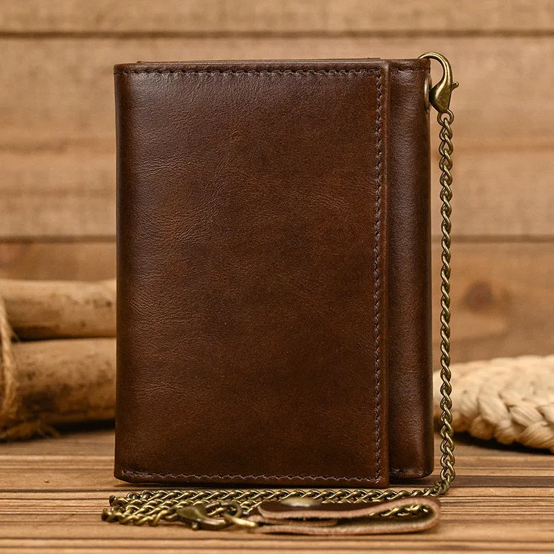 Men's Vintage Trifold Casual Genuine Leather Wallet 84024666X sold by Manly product image thumbnail 5