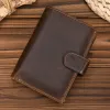Men's Solid Color Vintage Top Layer Cow Wallet 59709015X sold by Manly