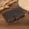 Men's Solid Color Vintage Top Layer Cow Wallet 59709015X sold by Manly