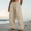 Men's Classic Casual Comfort Resort Linen Pants 12657772K sold by Manly
