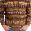 Men's Retro Casual Digital Print Hoodie 79468424F sold by Manly