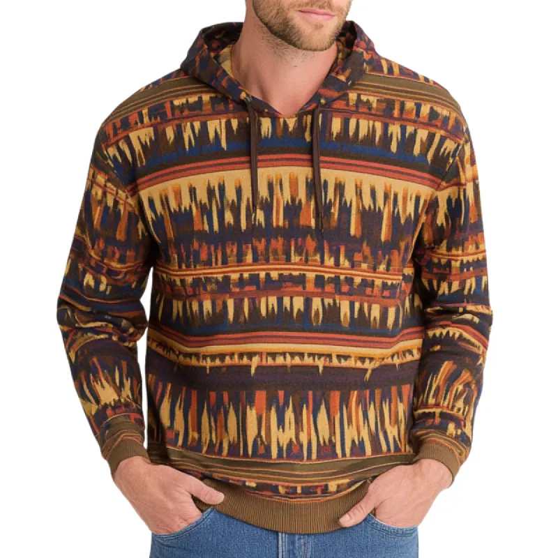 Men's Retro Casual Digital Print Hoodie 79468424F sold by Manly