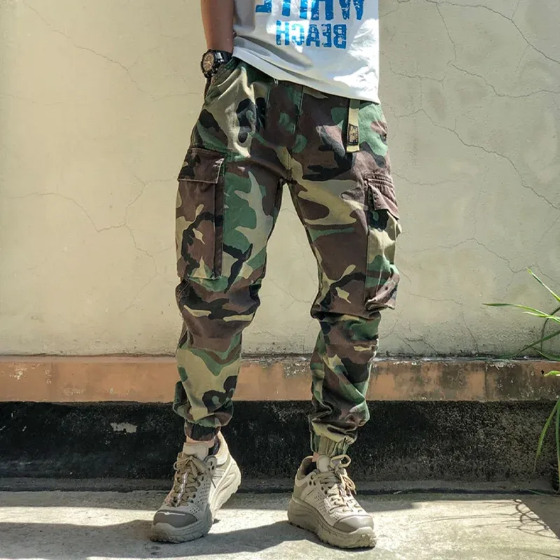 Men's Camouflage Multi-Pocket Cargo Pants 88990284Z sold by Manly product image thumbnail 3