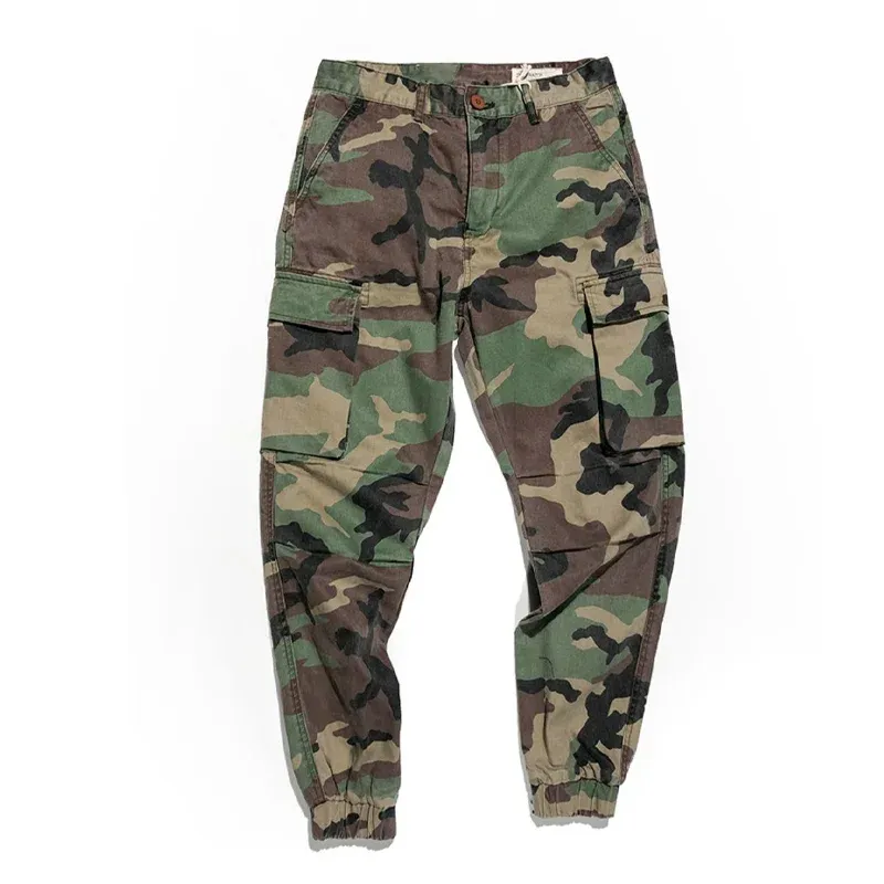 Men's Camouflage Multi-Pocket Cargo Pants 88990284Z sold by Manly product image thumbnail 4