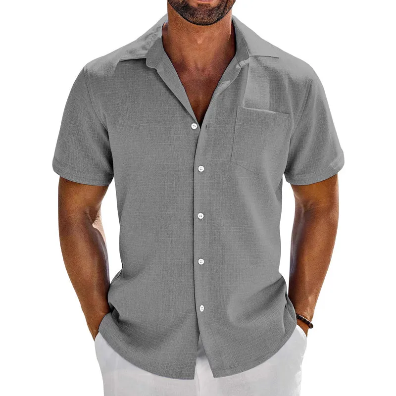Men's Hawaiian Beach Short Sleeve Shirt 66445614X sold by Manly product image thumbnail 2