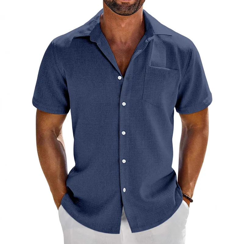 Men's Hawaiian Beach Short Sleeve Shirt 66445614X sold by Manly product image thumbnail 4