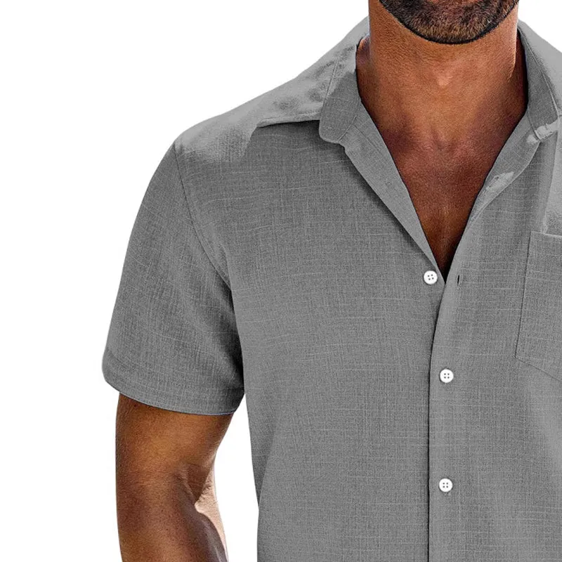 Men's Hawaiian Beach Short Sleeve Shirt 66445614X sold by Manly product image thumbnail 5