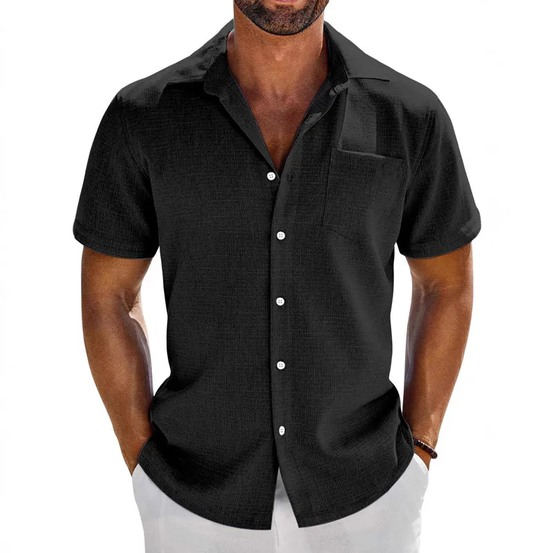 Men's Hawaiian Beach Short Sleeve Shirt 66445614X sold by Manly product image thumbnail 3