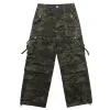 Men's Fashion Camouflage Multi-pocket Cargo Pants 50920079Z sold by Manly
