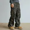 Men's Fashion Camouflage Multi-pocket Cargo Pants 50920079Z sold by Manly